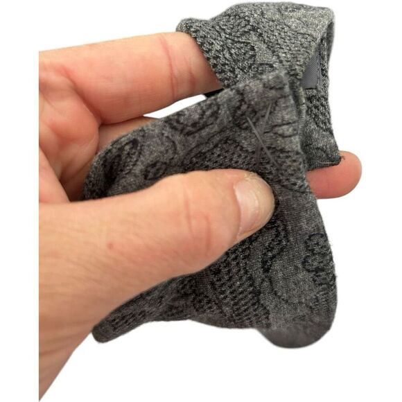 Coldwater Creek Gray Jacquard Riding Jacket Size 14 Classic Mature Equestrian - Picture 7 of 10